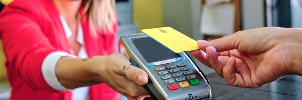 EMV chip cards for in store payments
