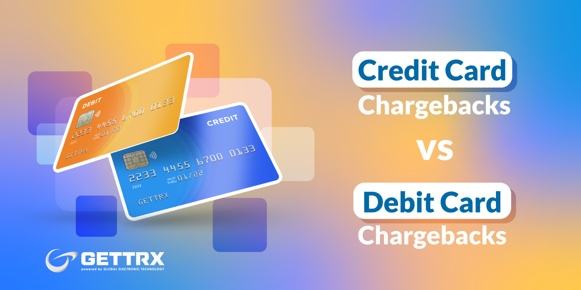 Credit Card Chargebacks vs. Debit Card Chargebacks Credit Card Chargebacks vs. Debit Card Chargebacks